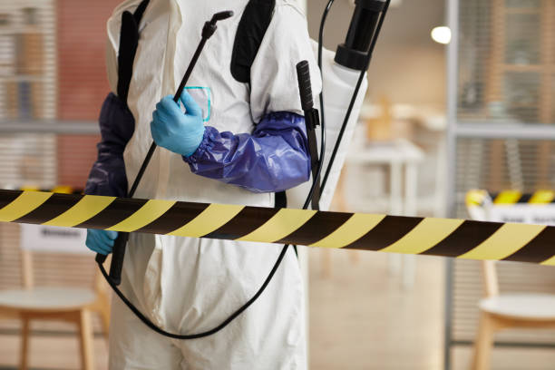 Professional Blood Cleanup technician working in East Falmouth, MA